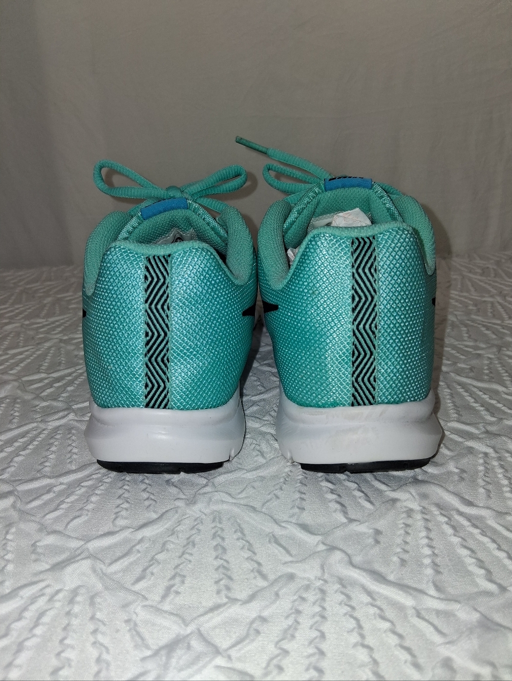 Nike Bl Joux  Teal and Aqua Runner Sneakers Size 6 - Picture 12 of 15